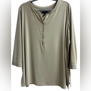 Susan Graver Blouse, Size 1XP, EUC